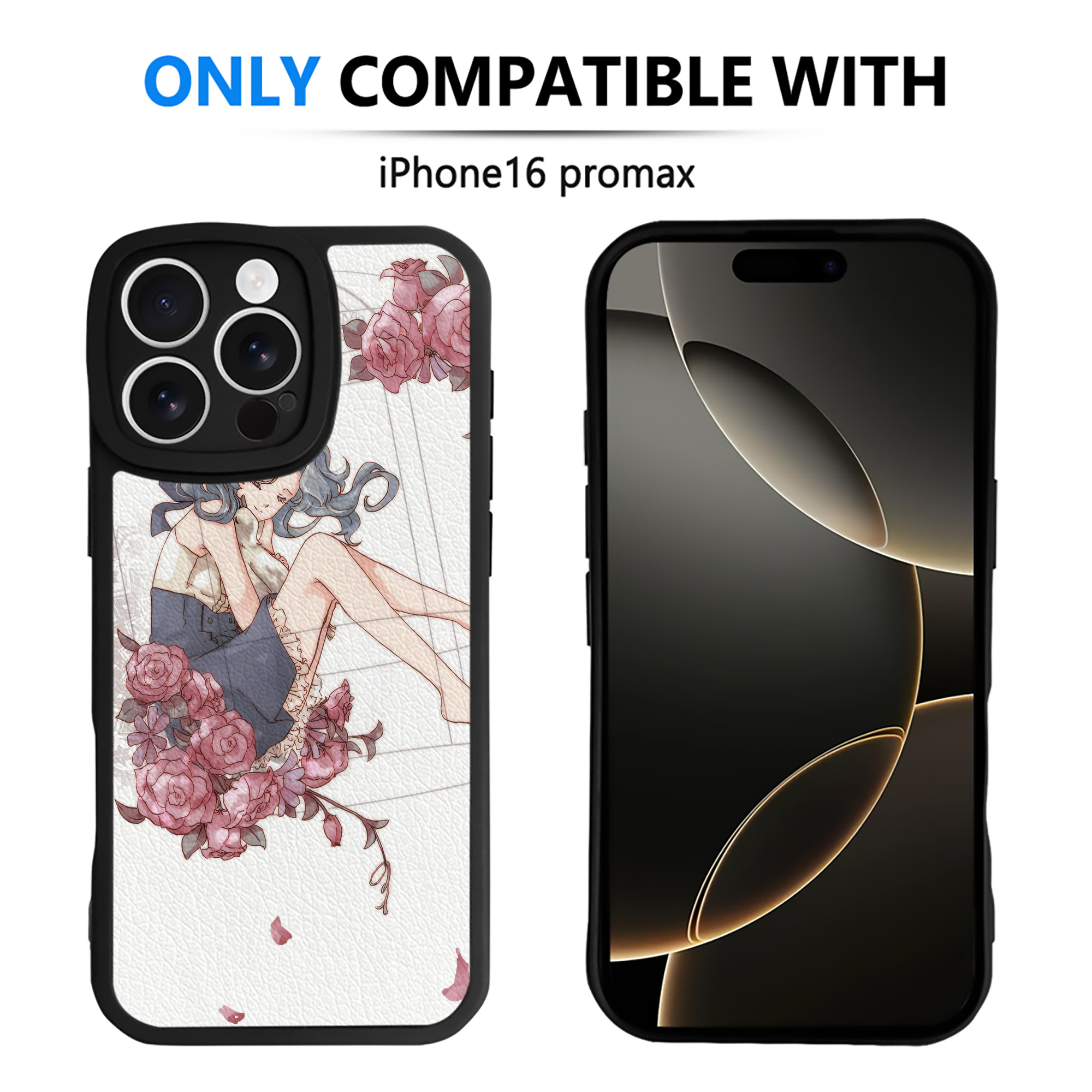 （画像用） 美少女戦士セーラームーン Sailor Moon 【iPhone 16シリーズ対応】シリコンスマホケース（レザー調） 材質：シリコン